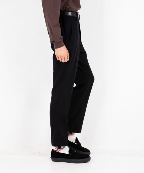 HYSTERIC GLAMOUR（ヒステリックグラマー）の「テーパードスラックスパンツ（スラックス・メンズ・ブラック/グリーン/グレー・SMALL/MEDIUM/LARGE）」の9枚目の写真