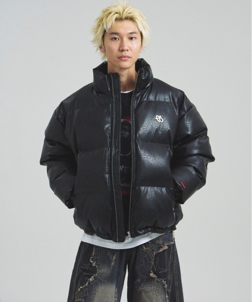FUBU( フブ)の「FUBU-GA別注 PU Puffer Jacket(その他アウター・メンズ・ブラック・L/M)」の7枚目の写真