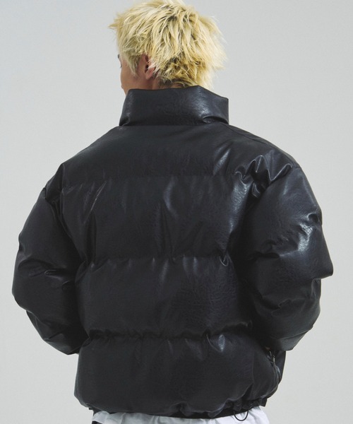 FUBU( フブ)の「FUBU-GA別注 PU Puffer Jacket(その他アウター・メンズ・ブラック・L/M)」の5枚目の写真