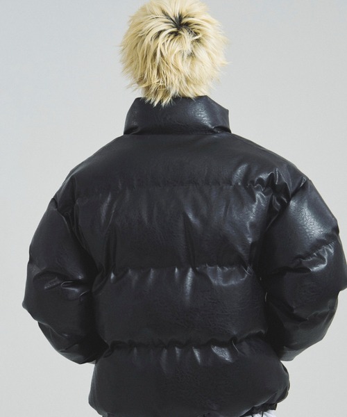 FUBU( フブ)の「FUBU-GA別注 PU Puffer Jacket(その他アウター・メンズ・ブラック・L/M)」の6枚目の写真