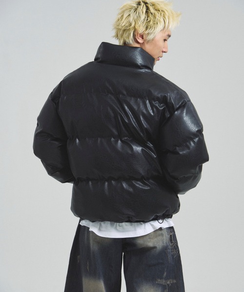 FUBU( フブ)の「FUBU-GA別注 PU Puffer Jacket(その他アウター・メンズ・ブラック・L/M)」の8枚目の写真