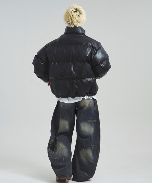 FUBU( フブ)の「FUBU-GA別注 PU Puffer Jacket(その他アウター・メンズ・ブラック・L/M)」の15枚目の写真