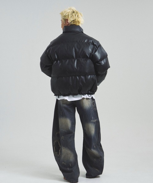 FUBU( フブ)の「FUBU-GA別注 PU Puffer Jacket(その他アウター・メンズ・ブラック・L/M)」の16枚目の写真