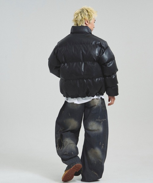 FUBU( フブ)の「FUBU-GA別注 PU Puffer Jacket(その他アウター・メンズ・ブラック・L/M)」の17枚目の写真