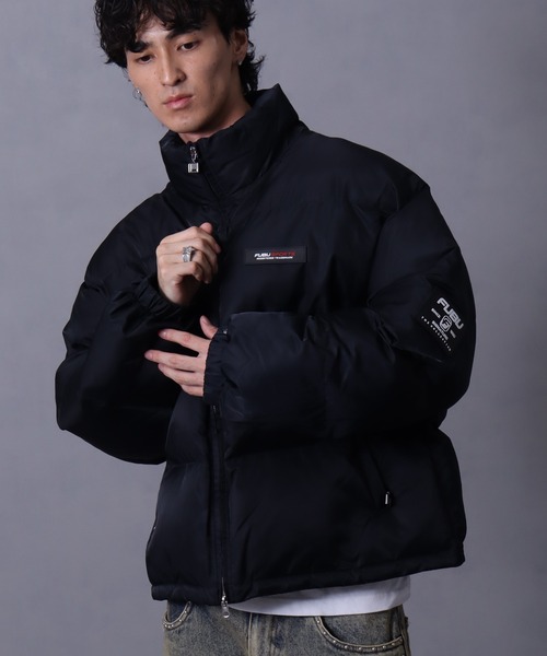 セール】【FUBU/フブ】 Short Nylon Twill Puffer Jacket / ショート