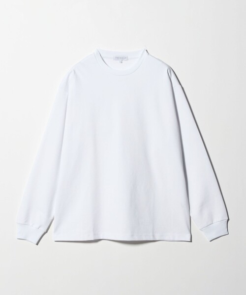 A DAY IN THE LIFE UNITED ARROWS(アデイインザライフユナイテッドアローズ)の「ポンチ リラックス カットソー<A DAY IN THE LIFE>(Tシャツ/カットソー・メンズ・その他1/ダークグレー/ホワイト・L/M/S)」の2枚目の写真