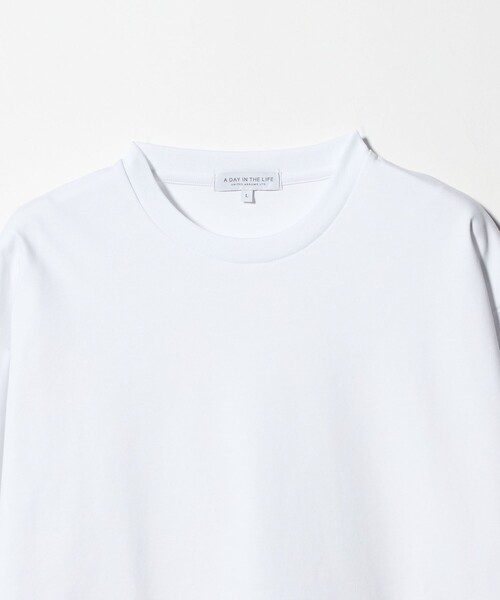 A DAY IN THE LIFE UNITED ARROWS(アデイインザライフユナイテッドアローズ)の「ポンチ リラックス カットソー<A DAY IN THE LIFE>(Tシャツ/カットソー・メンズ・その他1/ダークグレー/ホワイト・L/M/S)」の20枚目の写真