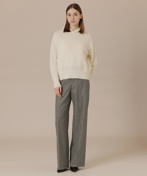 MACKINTOSH LONDON(マッキントッシュ ロンドン)の「ウールサキソニーパンツ(その他パンツ・レディース・チャコールグレー・38/36)」の2枚目の写真