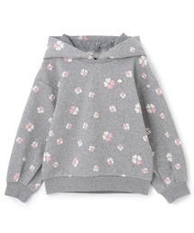 kate spade new york kids | スペードフラワージャカードフーディ(パーカー)