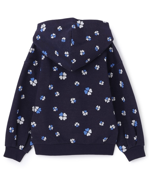 kate spade new york kids（ケイトスペードニューヨーク）の「スペードフラワージャカードフーディ（パーカー・キッズ・グレー/ネイビー・120cm/130cm/140cm/160cm/150cm）」の6枚目の写真