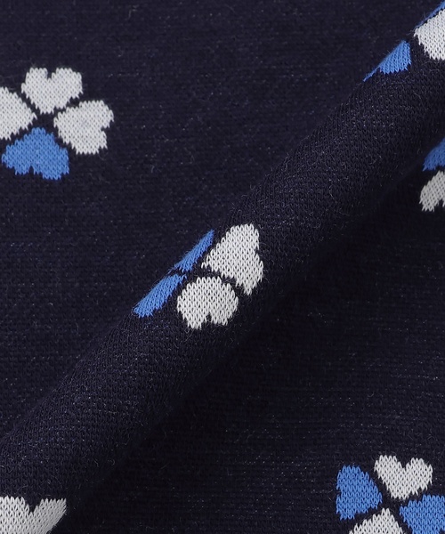 kate spade new york kids（ケイトスペードニューヨーク）の「スペードフラワージャカードフーディ（パーカー・キッズ・グレー/ネイビー・120cm/130cm/140cm/160cm/150cm）」の11枚目の写真