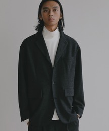 BAYFLOW | 【EF(エフ)】ウールライクジャージジャケット（MEN）(テーラードジャケット)