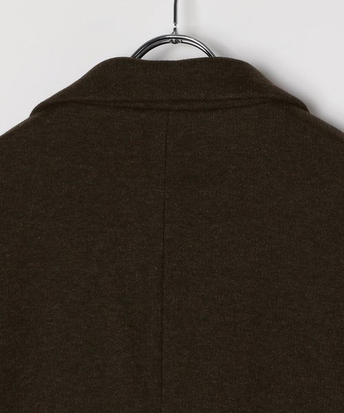 BAYFLOW（ベイフロー）の「【EF(エフ)】ウールライクジャージジャケット（MEN）（テーラードジャケット・メンズ・ダークグレー/ブラウン・MEDIUM/LARGE）」の13枚目の写真