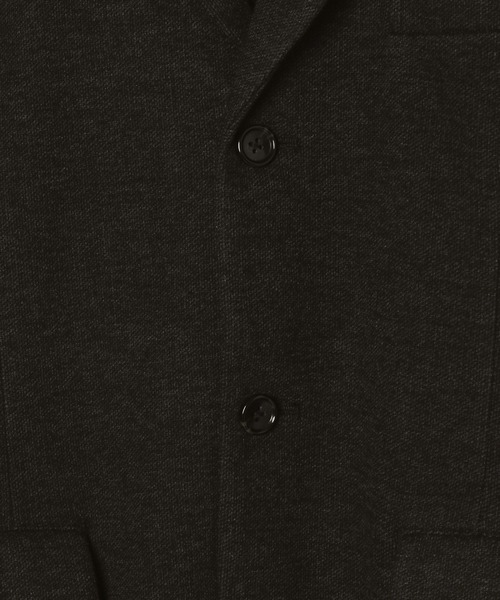 BAYFLOW（ベイフロー）の「【EF(エフ)】ウールライクジャージジャケット（MEN）（テーラードジャケット・メンズ・ダークグレー/ブラウン・MEDIUM/LARGE）」の17枚目の写真