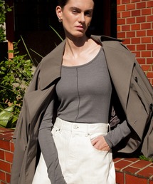 OUR WACOAL（アワワコール）の「カップ付きカットソー 10分袖（Tシャツ/カットソー）」