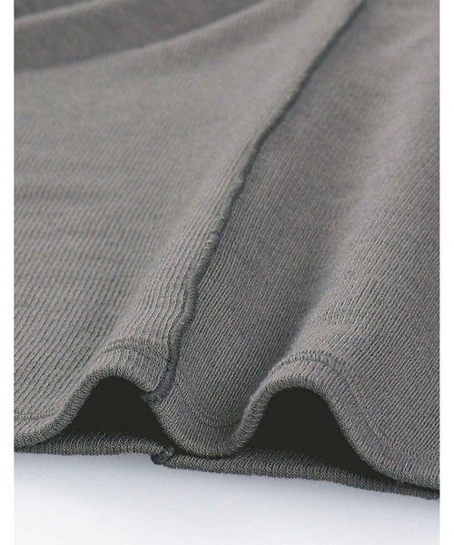 OUR WACOAL（アワワコール）の「カップ付きカットソー　10分袖（Tシャツ/カットソー・レディース・グレー/ブラック/ネイビー・L/M）」の16枚目の写真