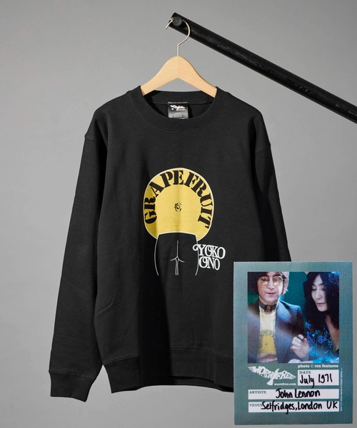 【 WORN FREE / ウォーンフリー 】JOHN LENON GRAPEFRUIT SWEAT