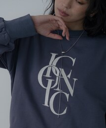 GALLEST | ラウンドヘムロゴスウェット(スウェット)