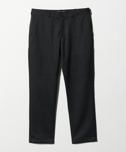 A DAY IN THE LIFE UNITED ARROWS(アデイインザライフユナイテッドアローズ)の「シャイニー フラノ ノープリーツパンツ<A DAY IN THE LIFE>(スラックス・メンズ・ナチュラル/ダークグレー/モカ/ネイビー・M/L/XL/S)」の1枚目の写真
