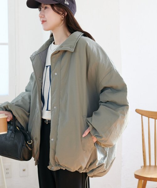 ビンテージ リバーシブルスタンドカラーブルゾン SHIPS Colors（シップスカラーズ） ブルゾン アウター 「SHIPS Colors