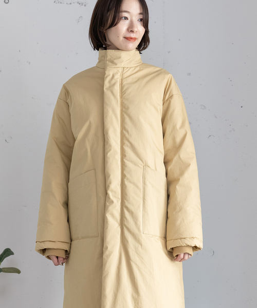 POU DOU DOU(プードゥドゥ)の「ハイネック中綿ブルゾン(その他アウター・レディース・カーキ/ベージュ/ブラック・M)」の14枚目の写真