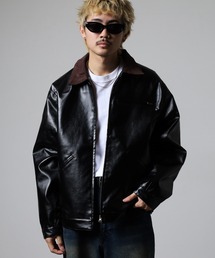 CIAO（チャオ）の「CIAO PU ワークジャケット（ミリタリージャケット）」