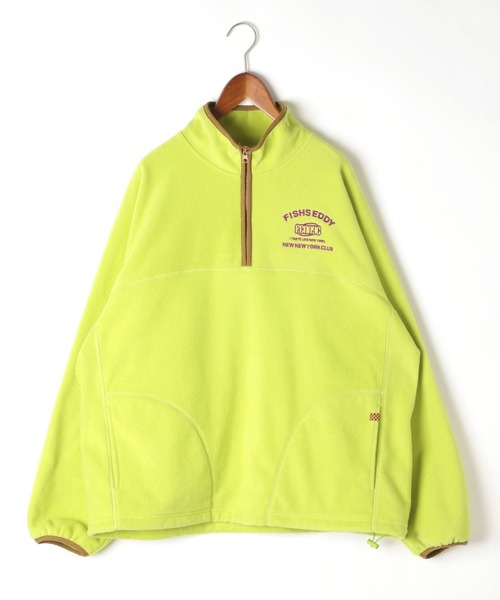 niko and...（ニコアンド）の「【NEW NEW YORK XMAS】コラボフリース（スウェット・レディース・ネイビー/ライトグリーン・LARGE/MEDIUM）」の15枚目の写真