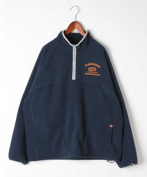 niko and...（ニコアンド）の「【NEW NEW YORK XMAS】コラボフリース（スウェット・レディース・ネイビー/ライトグリーン・LARGE/MEDIUM）」の16枚目の写真