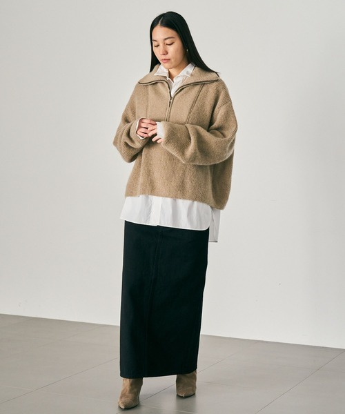 chaos カオス　2025◆WHY NOT NOW◆プルーフデニムスカート Chaos（カオス）の「Chaos(カオス)/◇WHY NOT NOW◇イーストデニム