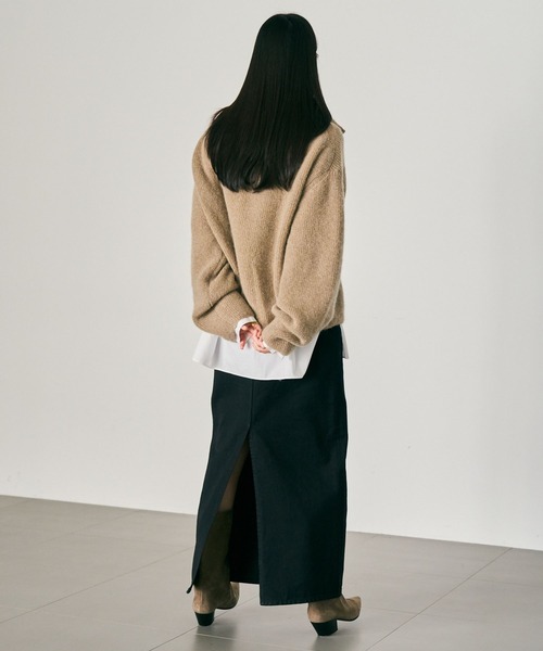 Chaos(カオス)の「Chaos(カオス)/◆WHY NOT NOW◆イーストデニムスカート 【セットアップ可】(スカート・レディース・ブラック・36/38)」の5枚目の写真