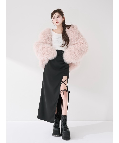 スリットコルセットロングスカート（スカート）｜Darich（ダーリッチ