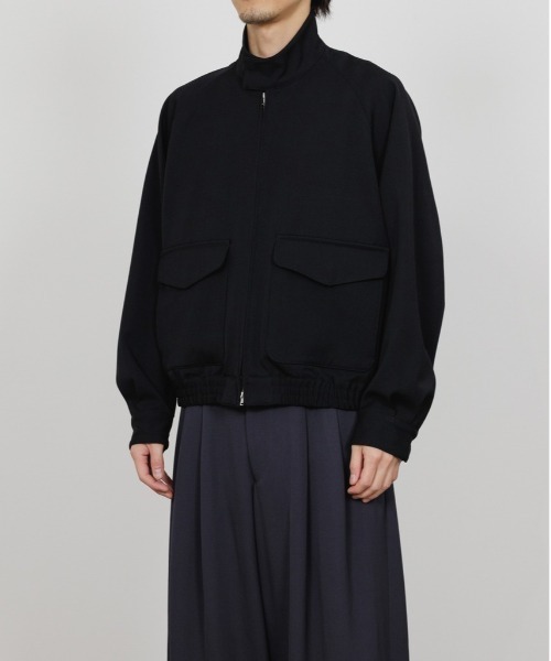 marka（マーカ）の「DOG EAR JACKET（ブルゾン・メンズ・ブラック/グレー・1/2）」の5枚目の写真