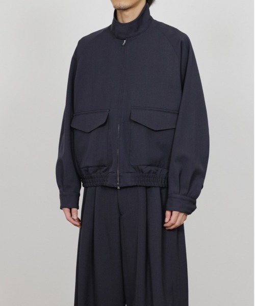 marka（マーカ）の「DOG EAR JACKET（ブルゾン・メンズ・ブラック/グレー・1/2）」の9枚目の写真