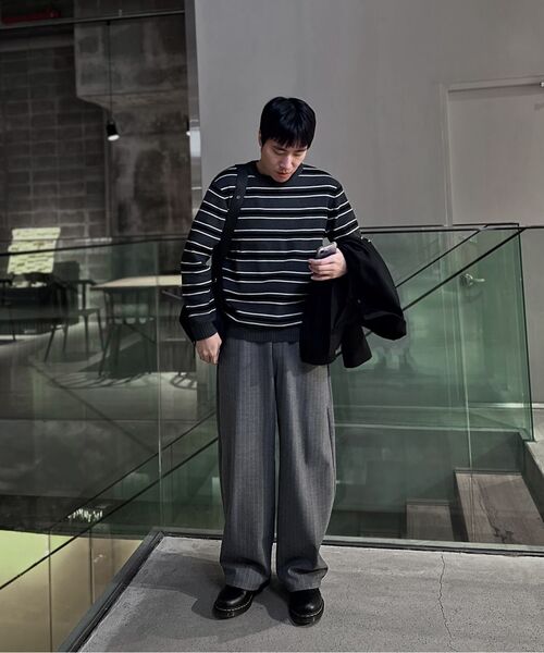 Millo Archive（ミロ アーカイブ）の「リフレクトストライプパンツ[ブラック]（スラックス・メンズ・その他・X-LARGE/SMALL/MEDIUM/LARGE）」の7枚目の写真