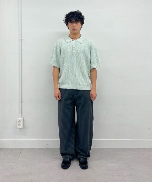 Millo Archive（ミロ アーカイブ）の「リフレクトストライプパンツ[ブラック]（スラックス・メンズ・その他・X-LARGE/SMALL/MEDIUM/LARGE）」の18枚目の写真