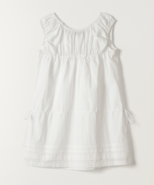 TTUDEMENT(トュードメント)の「SHIRRING BABY DOLL DRESS WHITE(ワンピース・レディース・その他・SMALL/MEDIUM)」の6枚目の写真