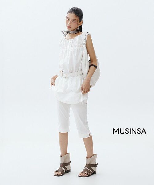 TTUDEMENT(トュードメント)の「SHIRRING BABY DOLL DRESS WHITE(ワンピース・レディース・その他・SMALL/MEDIUM)」の9枚目の写真