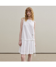 ARTID（アルティーダ）の「ローベルトプリーツミニワンピース_ホワイト（ワンピース）」