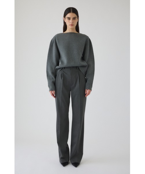 RIM.ARK(リムアーク)の「Neck parts knit tops ネックパーツニットトップス(ニット/セーター・レディース・グレー/ブルー/ブラック・FREE)」の22枚目の写真