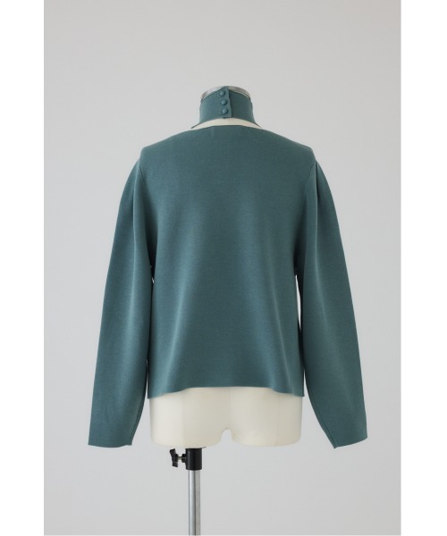 Neck parts knit tops ネックパーツニットトップス（ニット/セーター