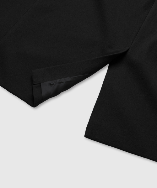 LEMAIN SECOND（リメインセカンド）の「WOOL BLEND OVERFIT SINGLE COAT [BLACK]（チェスターコート・メンズ・その他・LARGE）」の11枚目の写真