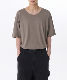 MUSINSA STANDARD（ムシンサスタンダード）の「Relaxed CR Wide Scoop Neck T-Shirt [Top]（Tシャツ/カットソー）」