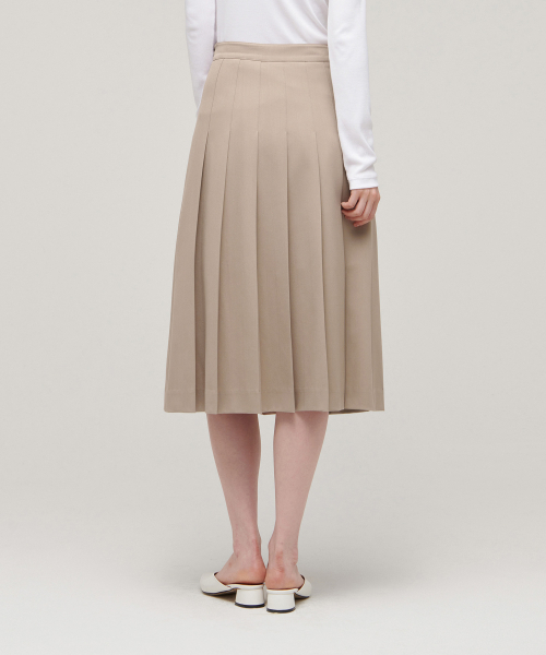 MUSINSA STANDARD WOMAN(ムシンサスタンダードウーマン)の「レディースプリーツミディスカート【ベージュ】(スカート・レディース・その他・SMALL/MEDIUM/LARGE/X-SMALL)」の11枚目の写真