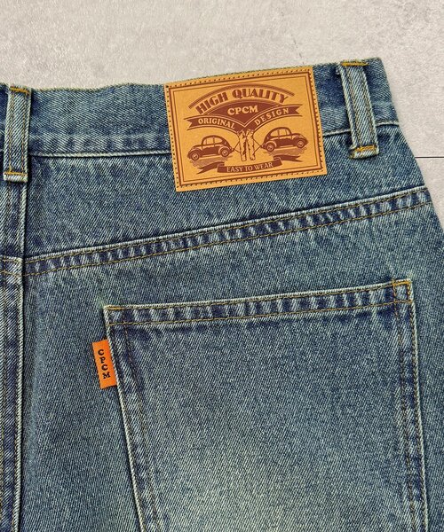 CPCM（シーピーシーエム）の「立体裁断セミフレアデニム（デニムパンツ・メンズ・ブルー/ブラック/ネイビー・MEDIUM/LARGE）」の22枚目の写真