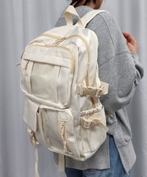 Lots of Love（ロッツオブラブ）の「【2color】クリアポケットナイロンバックパック（バックパック/リュック）」