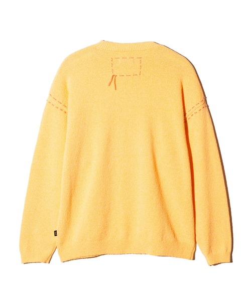 glamb(グラム)の「Hand Beaded Logo Knit / ハンドビーデッドロゴニット(ニット/セーター・メンズ・イエロー/ブラック/ブルー・S/M/L)」の7枚目の写真