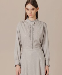 MACKINTOSH LONDON | Ｍドットプリントブラウス(シャツ/ブラウス)