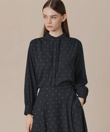 MACKINTOSH LONDON | Ｍドットプリントブラウス(シャツ/ブラウス)