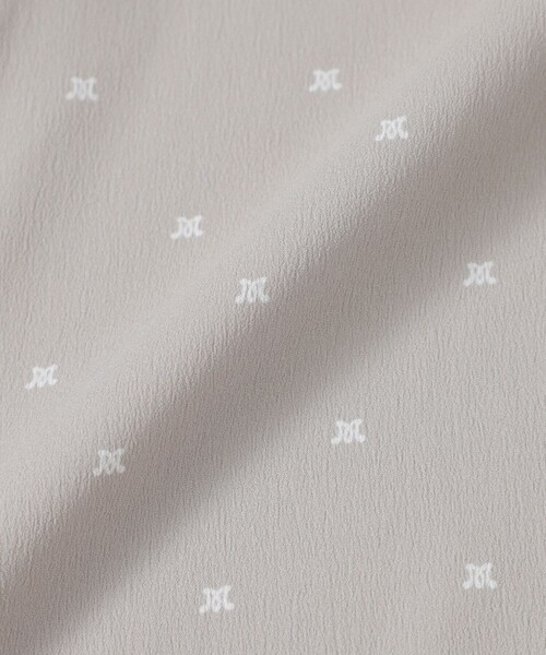 MACKINTOSH LONDON（マッキントッシュ ロンドン）の「Ｍドットプリントブラウス（シャツ/ブラウス・レディース・ベージュ/ブラック・38/40）」の11枚目の写真