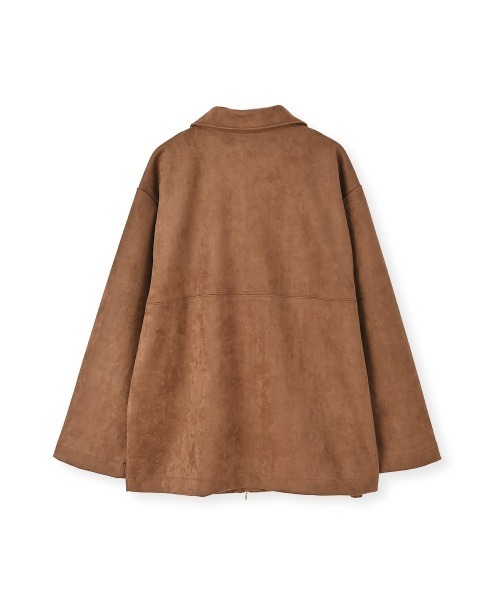 marjour(マージュール)の「FAKE SUEDE BLOUSON(ブルゾン・レディース・ブラウン・M)」の8枚目の写真